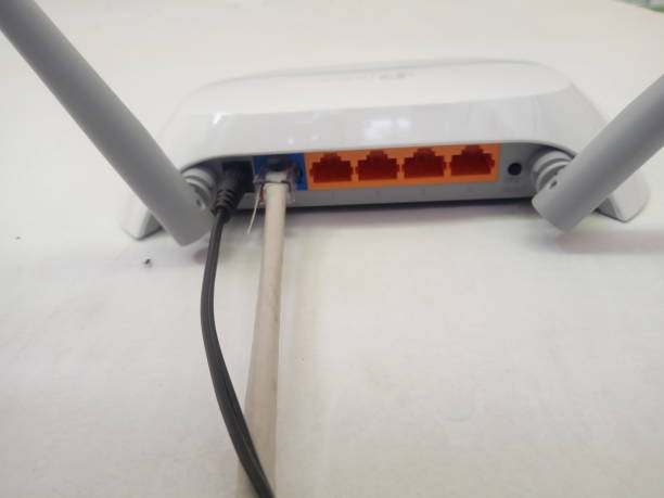istock the router is attached to the wall 1696299631