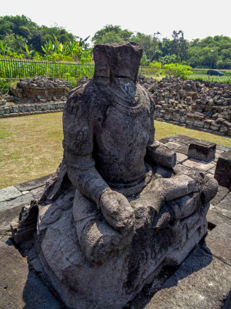 istock Close up Statues in  Plaosan Temple 1696351305