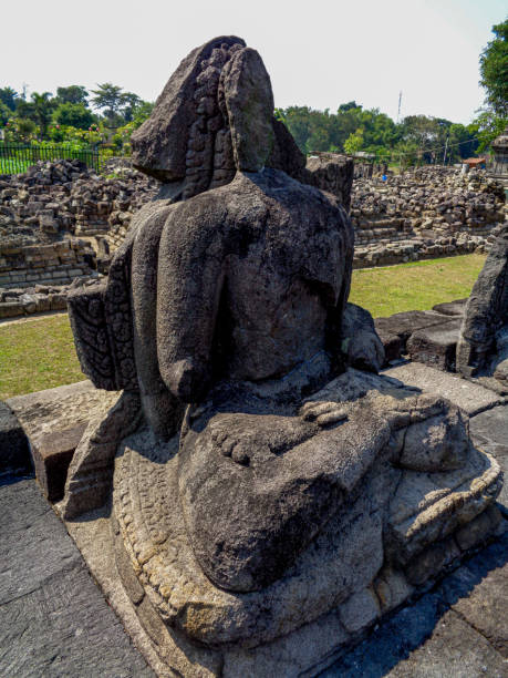 istock Close up Statues in Plaosan Temple 1696374681