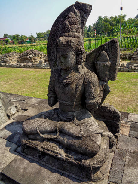 istock Close up Statues in Plaosan Temple 1696377282