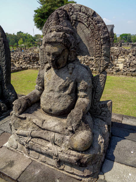 istock Close up Statues in Plaosan Temple 1696378418