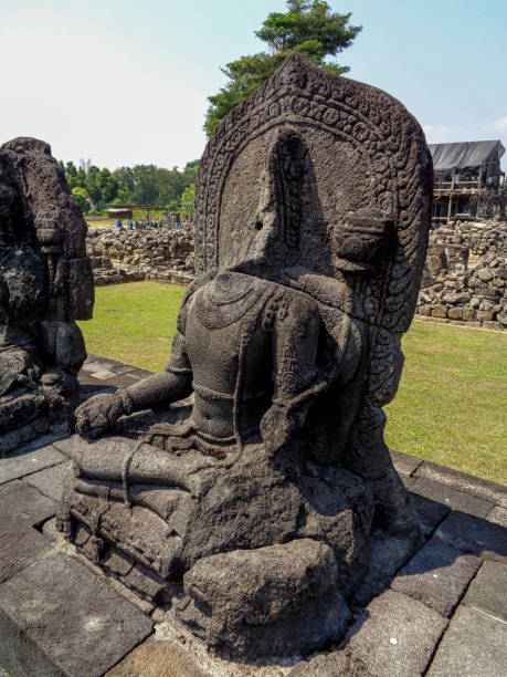 istock Close up Statues in Plaosan Temple 1696378426