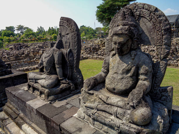 istock The Remaining statues of Plaosan Temple 1696458864