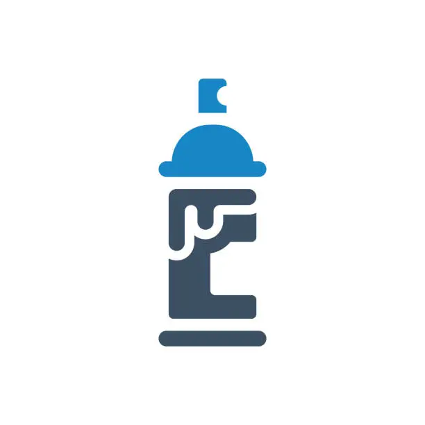 Vector illustration of spray icon