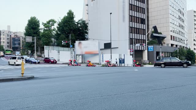 Tokyo's Streets Come Alive with a Series of Go Karts - A Thrilling Entertainment Concept