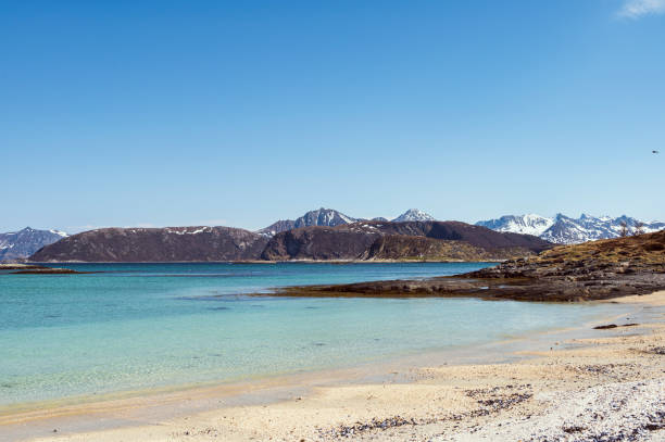 istock springtime landscape inside Troms og Finnmark county, Norway 1696770846