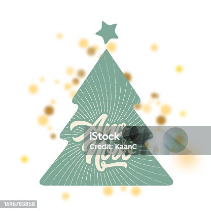 istock 2024 New Year lettering. Feliz Ano Novo 2024 sunburst shape. Holiday greeting card. Abstract numbers vector illustration. Holiday design for greeting card, invitation, calendar, etc. stock illustration 1696783858