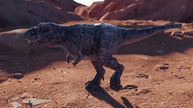 Walking T-rex