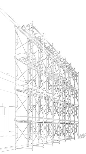 istock 3D illustration of building and construction 1696811080