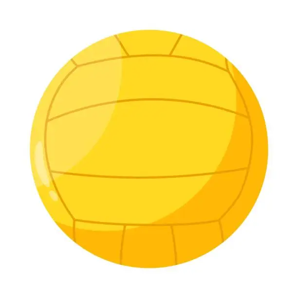 Vector illustration of Water polo ball vector colorful stickers Icon Design illustration. EPS 10 File
