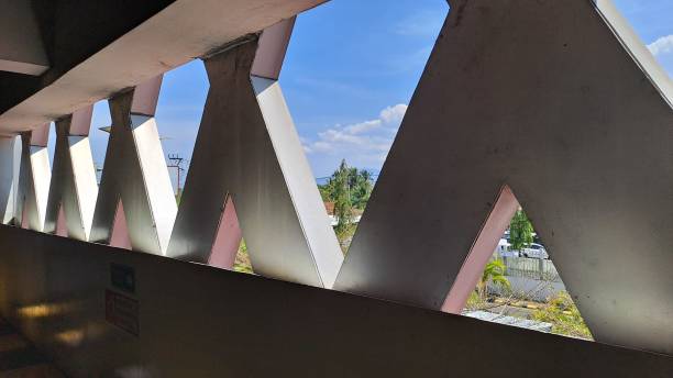 istock Construction of raden inten II airport parking structure 1696850033