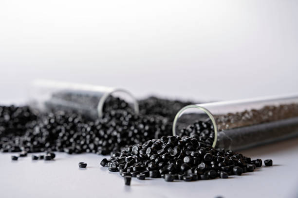 istock White plastic grain, plastic polymer granules,hand hold Polymer pellets, Raw materials for making water pipes, Plastics from petrochemicals and compound extrusion, resin from plant polyethylene. 1696854961
