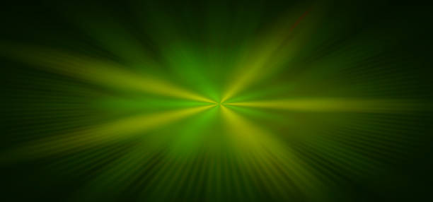 istock Abstract background, effect lens flare with green and yellow gradients. 1696867483