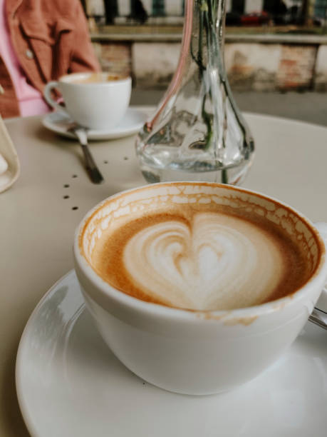 istock Meeting for coffee on a morning in elegance street cafe 1696892076