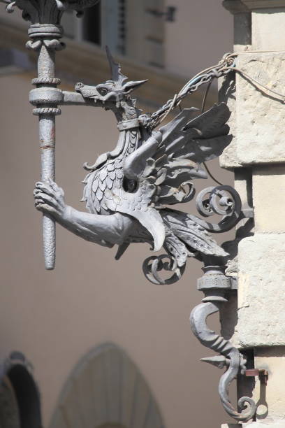 istock Baroque street lamp 1696977180