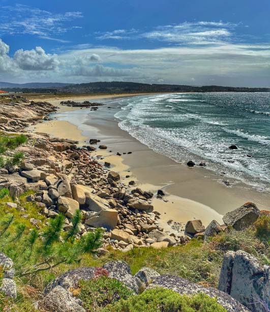 istock Launched beach in Pontevedra. Galicia 1697007909