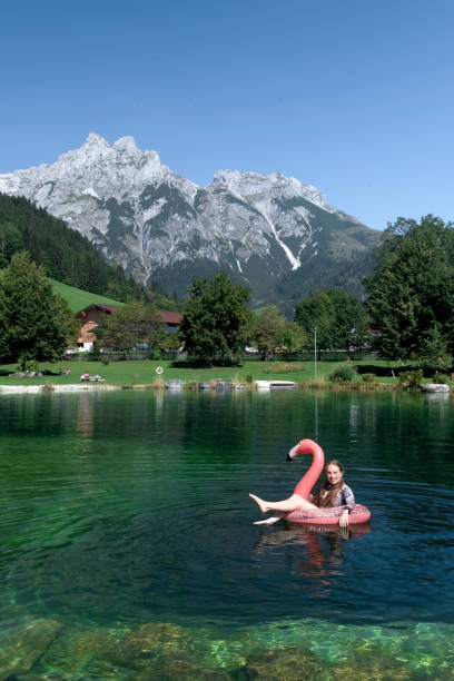 werfenweng - zugspitze mountain bavaria mountain ehrwald stock-fotos und bilder