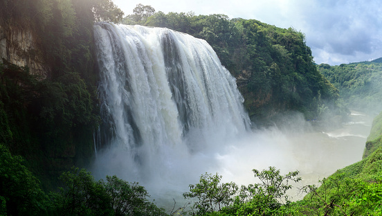 The Huangguoshu Waterfall