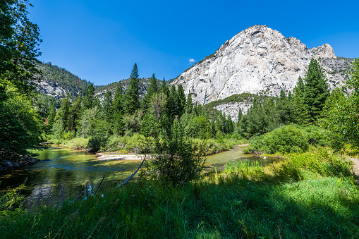 The Zumwalt Meadows area in the heart of the Kings Canyon national park.