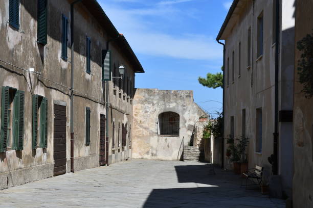 istock Central street of Populonia 1697110651