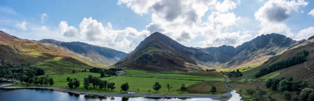 istock Honister Fleetwith Pike and Haystacks pan 1697146842