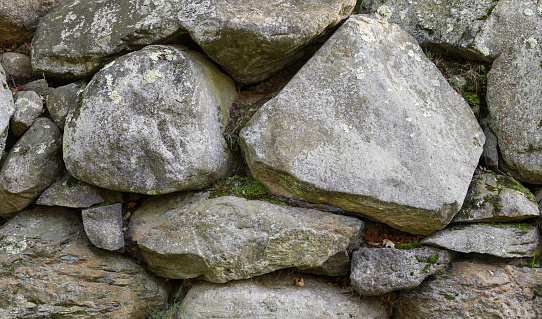 stone wall, rustic and timeless, offers textural depth, symbolizing strength, stability, and the enduring beauty of natural materials