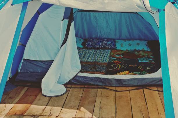 istock the tent door opened 1697201290