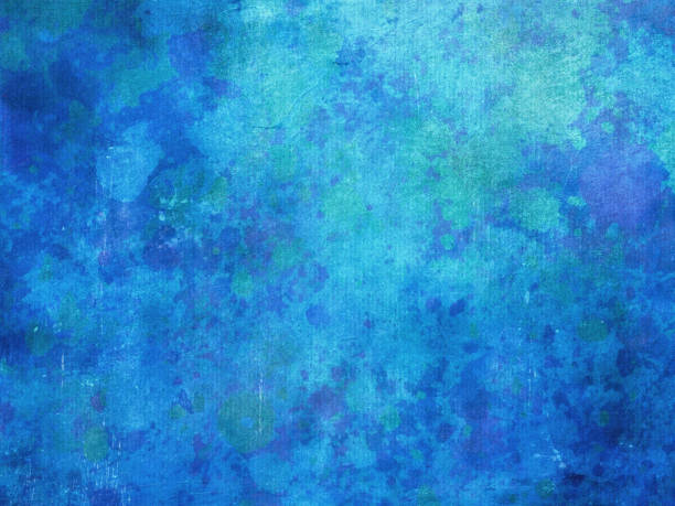 istock Abstract Turquoise-Blue grunge textured background 1697480392