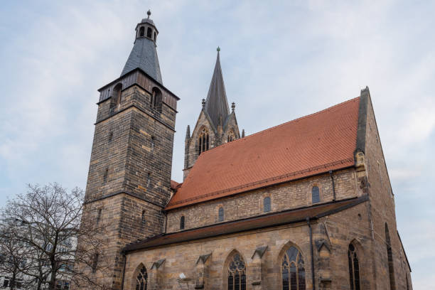 istock Kaufmannskirche (Merchants Church) - Erfurt, Germany 1697618355