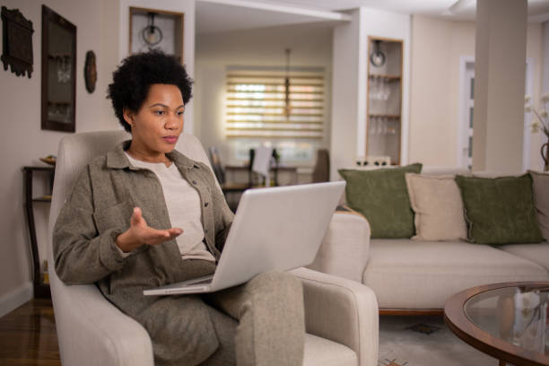 istock Woman working from home 1697803440
