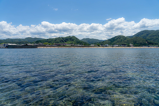 Takahama coast in Fukui