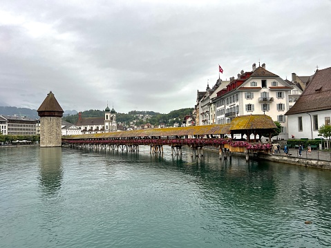 Chapel Bridge, Lucern, Switzerland