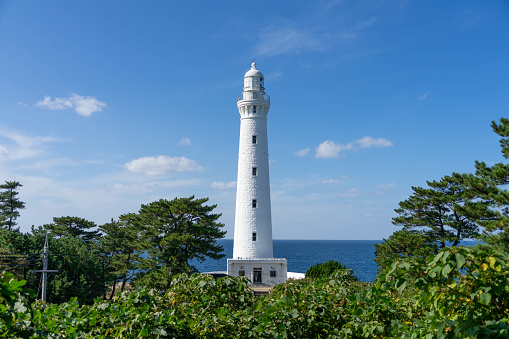 Hinomisaki lighthouse in Shimane