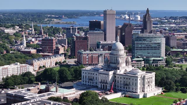 Providence Rhode Island Aerial