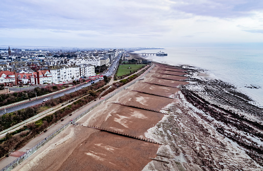 Aerial view of Bournemouth Pier