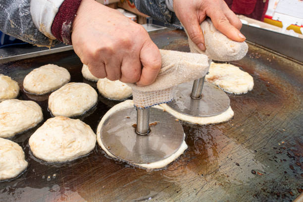 hotteok, Korean Syrup filled Pancake
