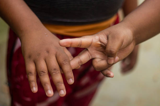 istock two boy shows their hands finger and love each other 1698284732