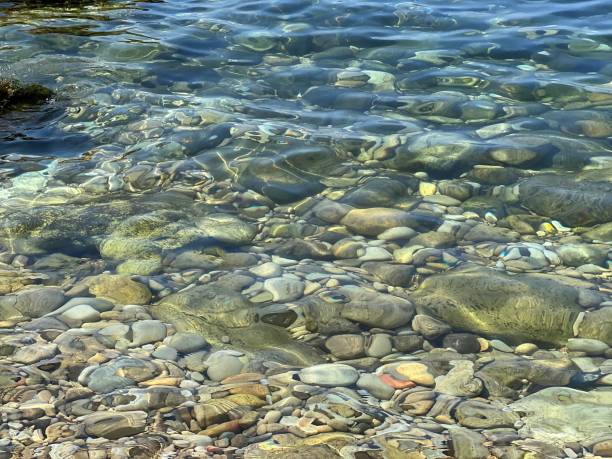 istock Stones pebbles in transparent sea water 1698287969