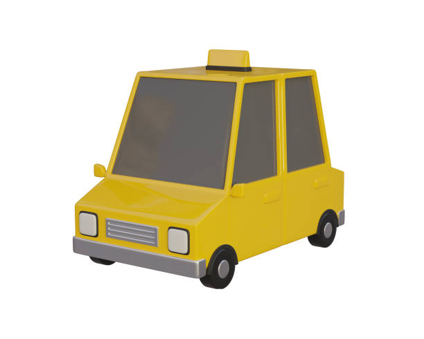 istock 3d rendering taxi car perspective 1698315831