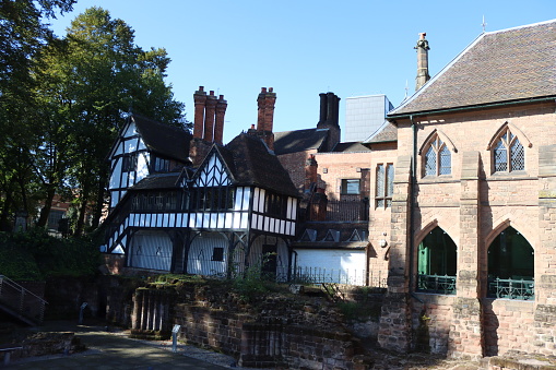 Old houses in Coventry