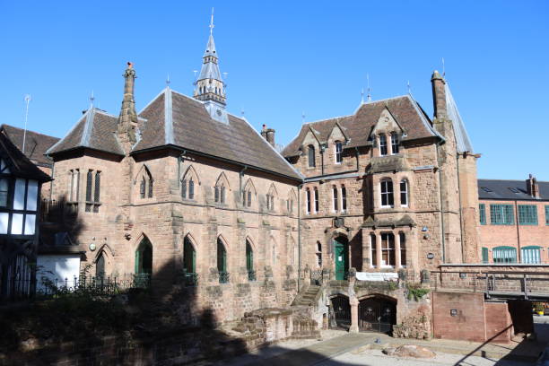 istock Old building in Coventry 1698319566
