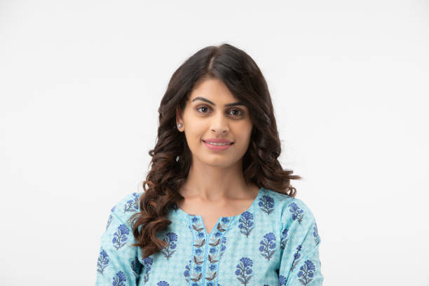 istock young Beautiful woman Smiling. 1698329977