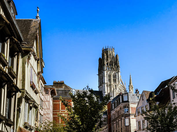 istock Cultural Heritage Explored: Roaming Through Rouen’s Timeless Street Scenes 1698361370