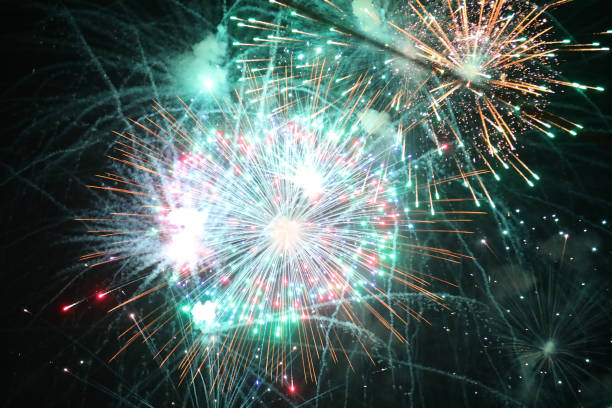 istock fireworks show with explosions in the night 1698378037