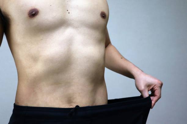 istock Japanese man who succeeded in dieting 1698398632