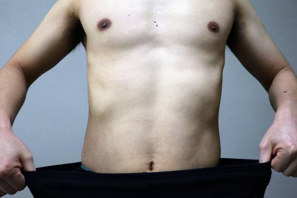 istock Japanese man who succeeded in dieting 1698400339