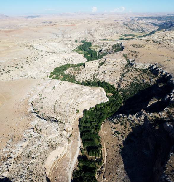 istock A deep canyon carved into the limestone 1698424757