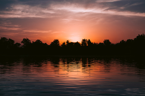 Captured at the lake Waldsee in Simbach, Germany