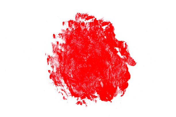 istock red watercolor pattern brush stroke on white background 1698510786