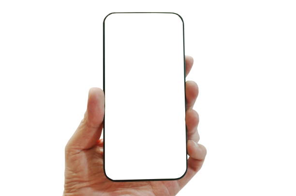 istock mobile phone holding on human hand in white background 1698605912